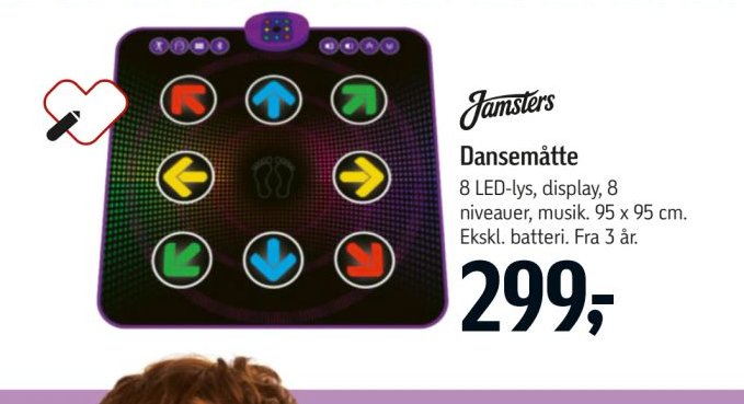 Dansemåtte – Føtex