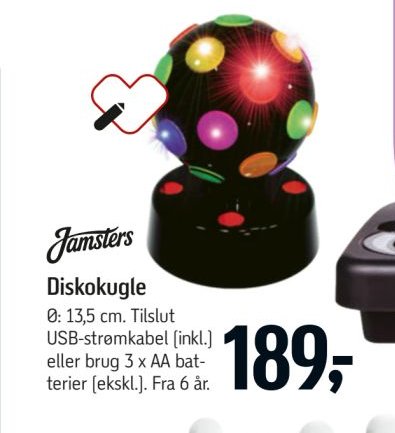 Diskokugle – Føtex