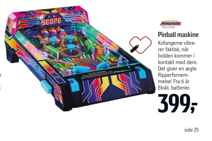 Pinball maskine – Føtex