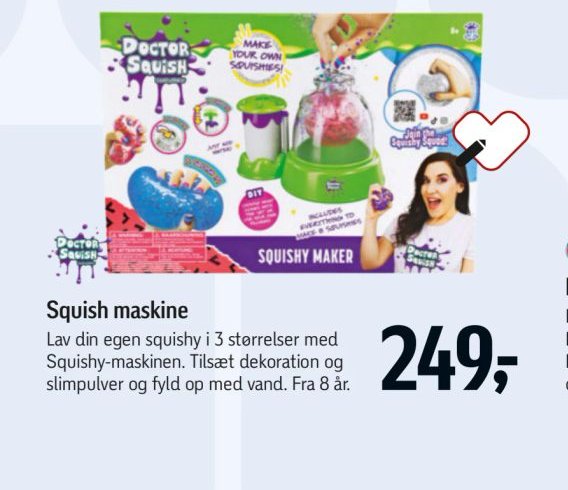 Squish maskine – Føtex