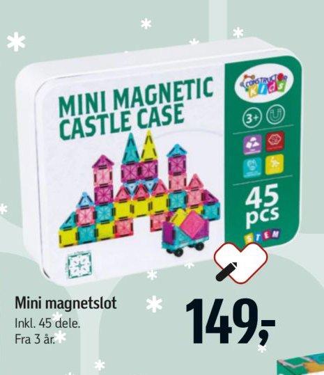 Mini magnetslot – Føtex