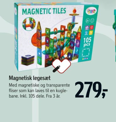Magnetisk legesæt – Føtex