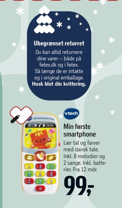 Min første smartphone – Føtex