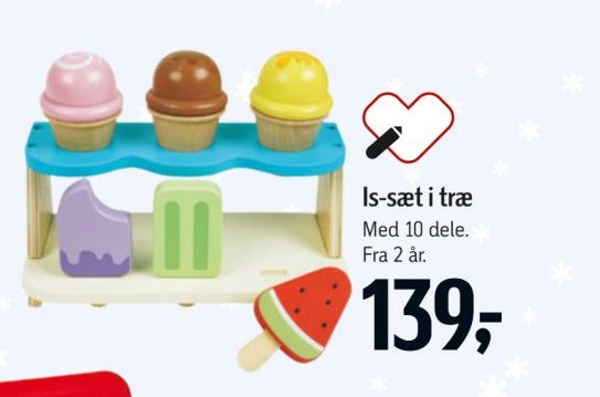 Is-sæt i træ – Føtex