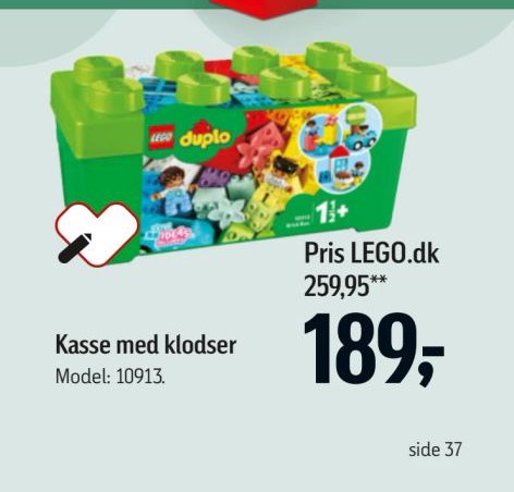 Kasse med klodser – Føtex