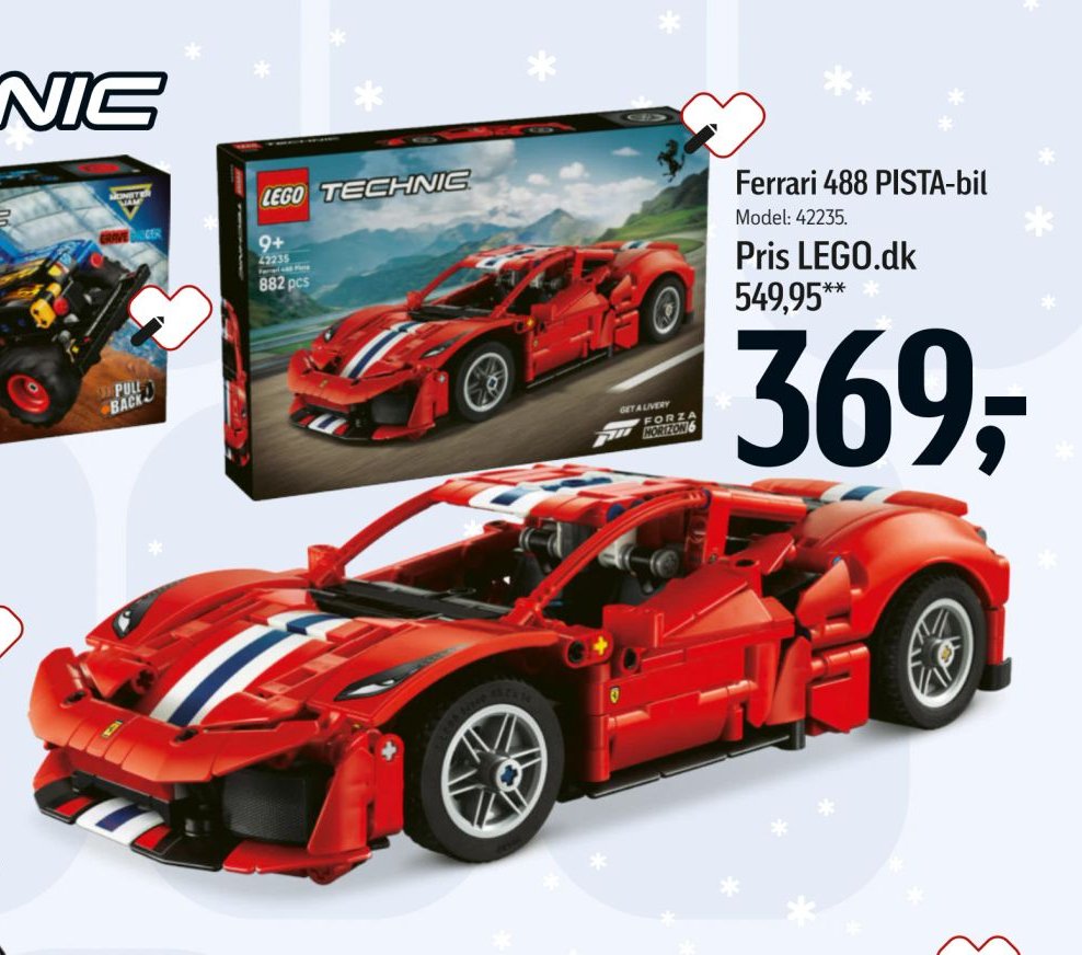 Ferrari 488 PISTA-bil – Føtex