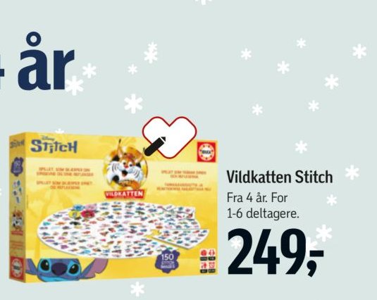 Vildkatten Stitch – Føtex