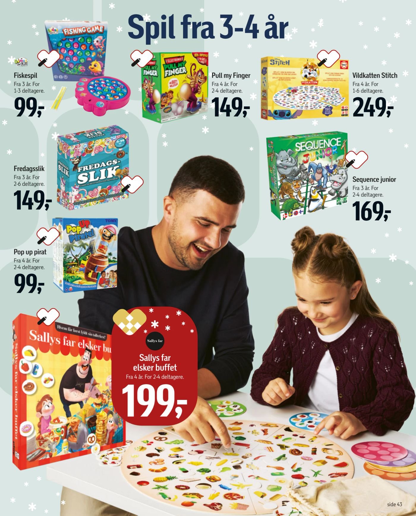 Sallys far elsker buffet – Føtex