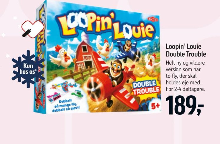 Loopin’ Louie Double Trouble – Føtex