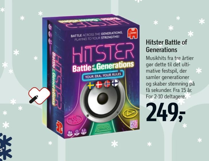 Hitster Battle of Generations – Føtex