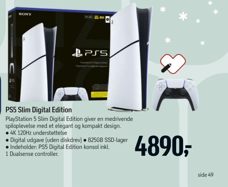 PS5 Slim Digital Edition – Føtex