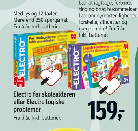 Electro før skolealderen eller Electro logiske problemer – Føtex