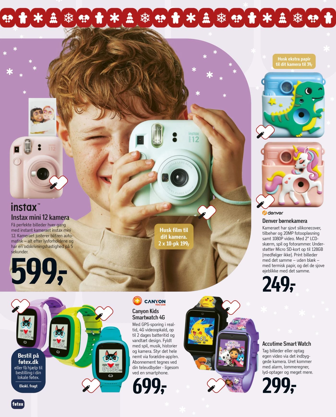 Instax mini 12 kamera – Føtex