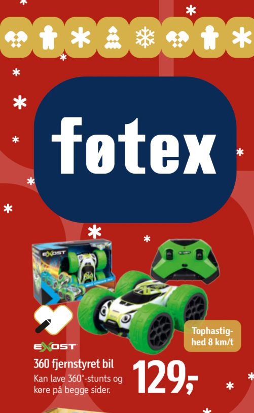360 fjernstyret bil – Føtex