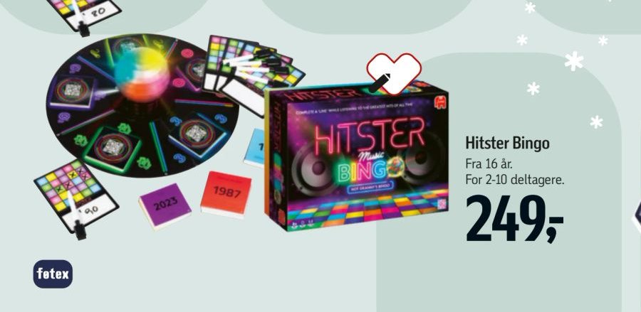 Hitster Bingo – Føtex