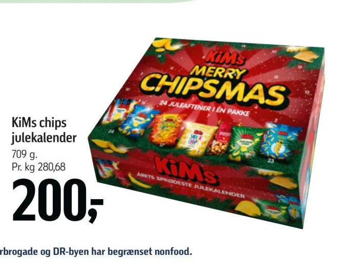 KiMs chips julekalender – Føtex