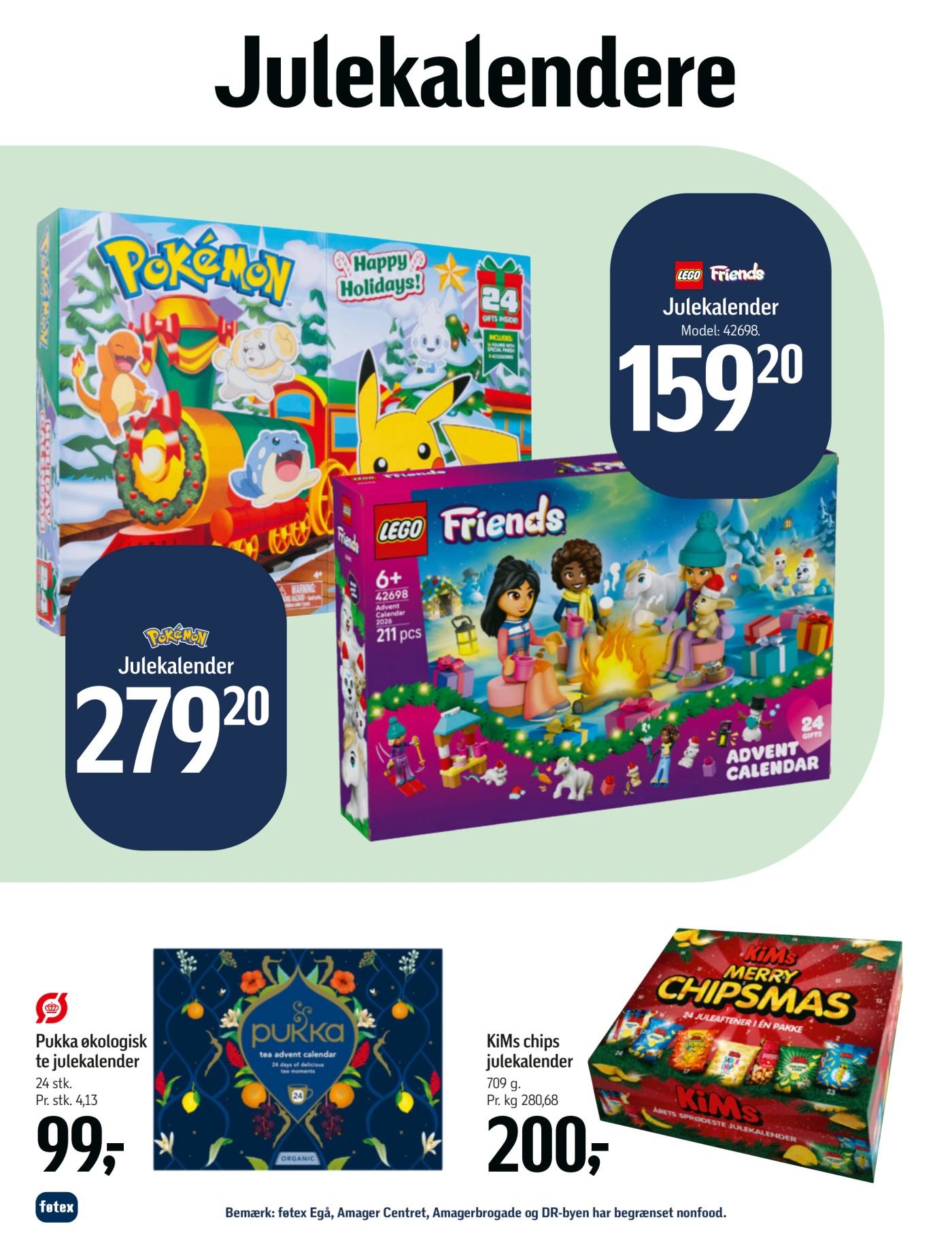 LEGO Friends Julekalender – Føtex