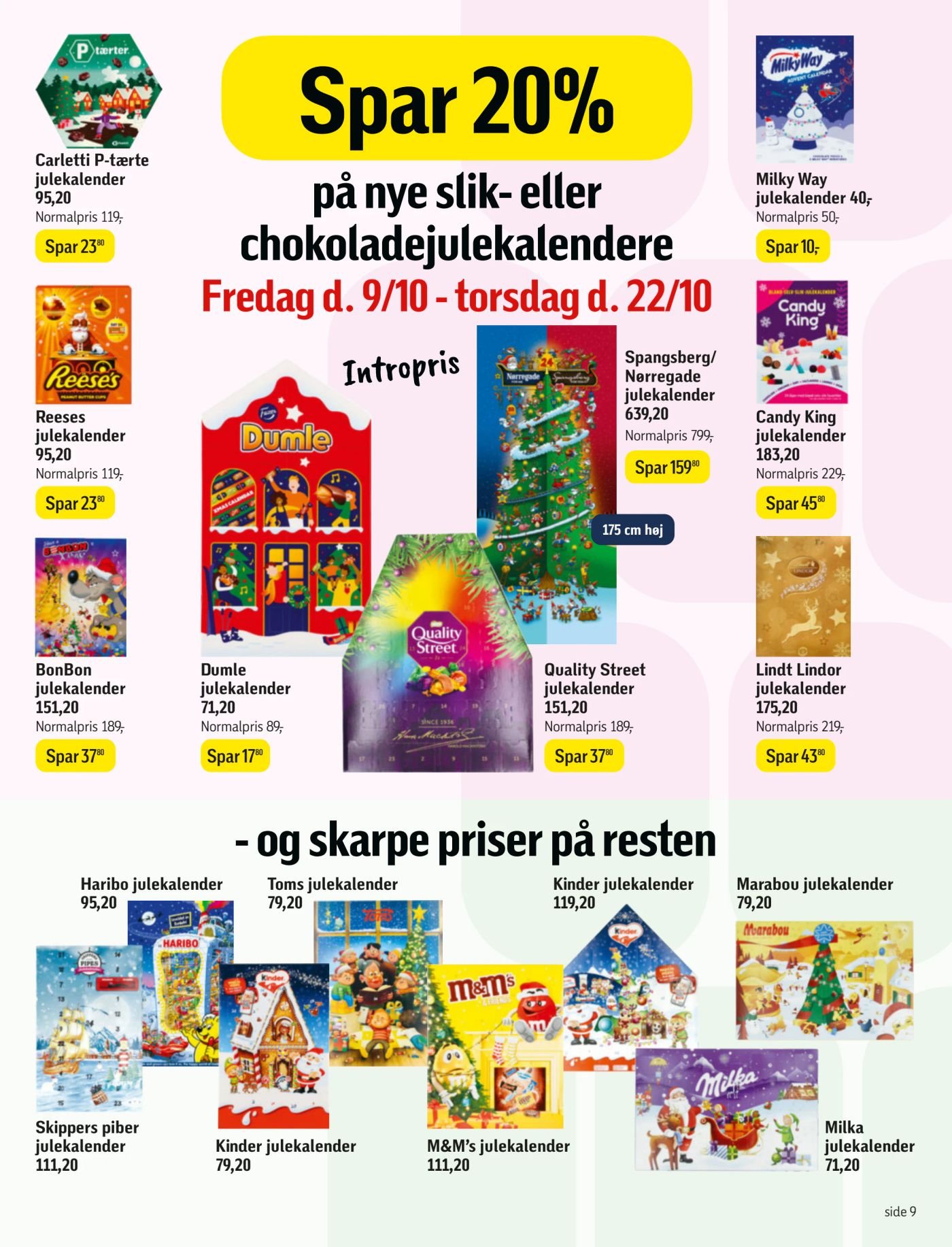 M&M’s julekalender – Føtex