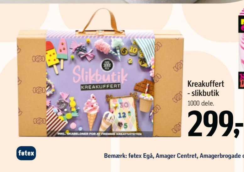 Kreakuffert - slikbutik – Føtex