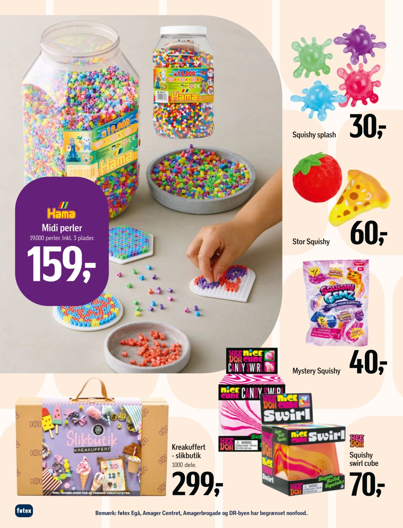 Squishy swirl cube – Føtex