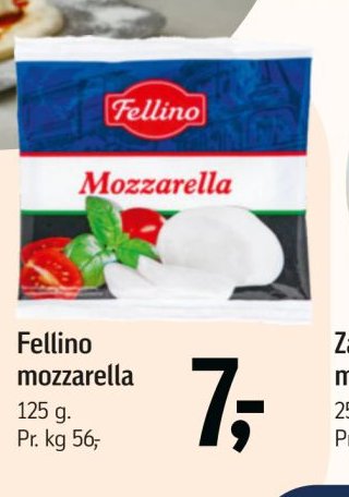 Fellino mozzarella – Føtex