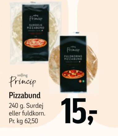 Pizzabund – Føtex