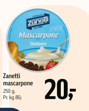 Zanetti mascarpone – Føtex
