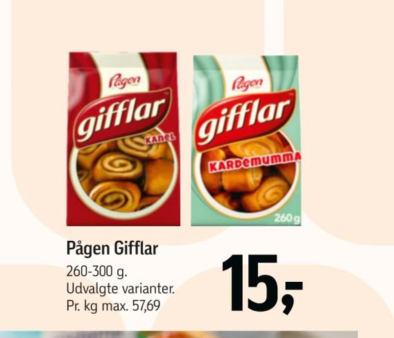 Pågen Gifflar – Føtex