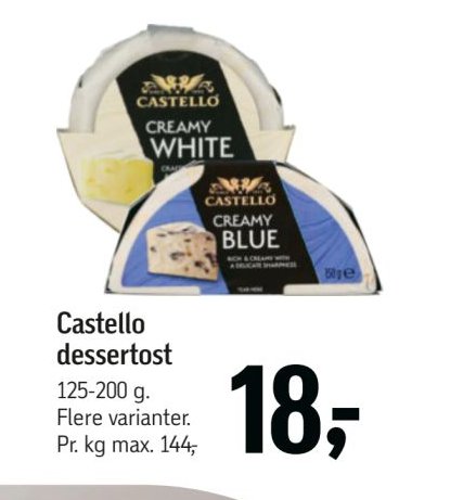 Castello dessertost – Føtex