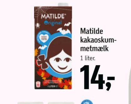 Matilde kakaoskummetmælk – Føtex