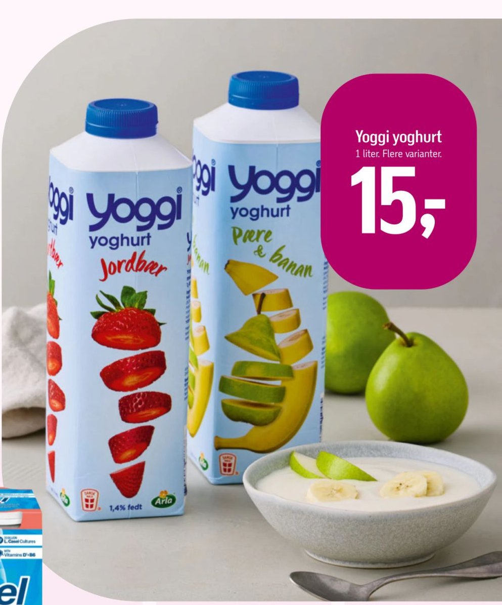 Yoggi yoghurt – Føtex