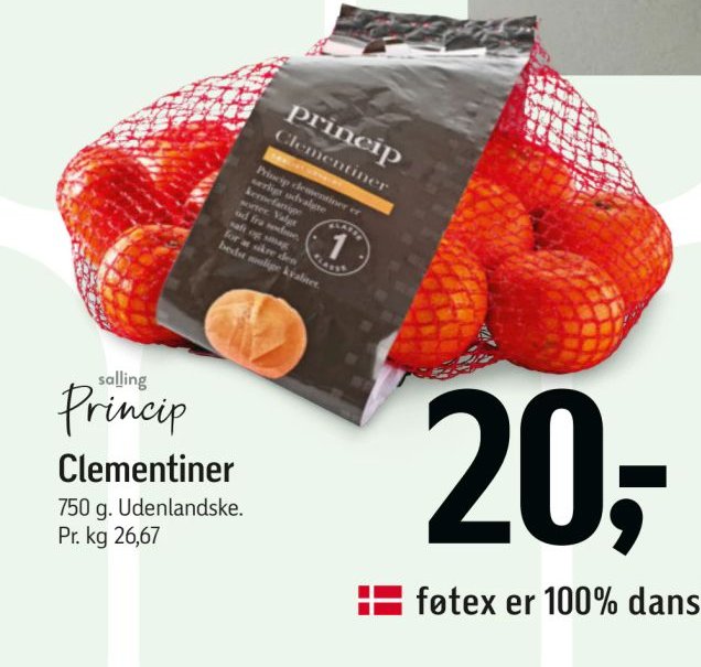 Clementiner – Føtex