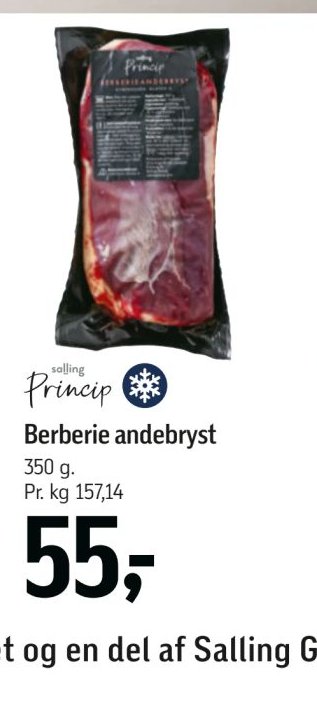 Berberie andebryst – Føtex