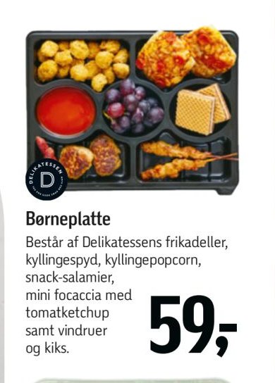 Børneplatte – Føtex