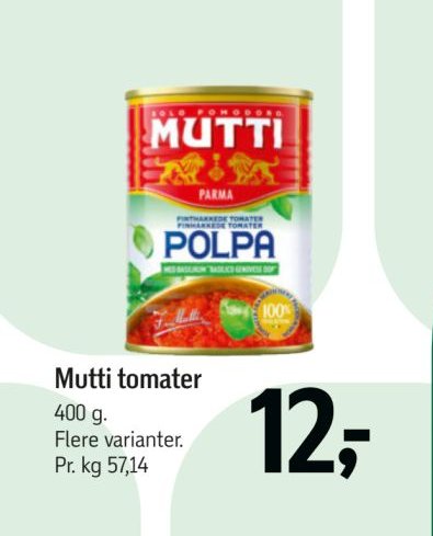 Mutti tomater – Føtex
