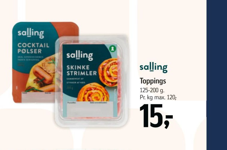 salling Toppings – Føtex