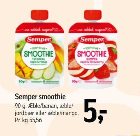 Semper smoothie – Føtex