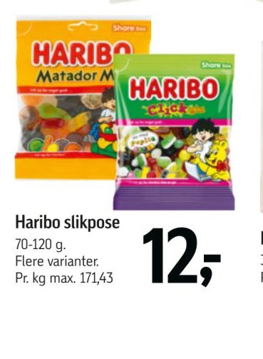Haribo slikpose – Føtex