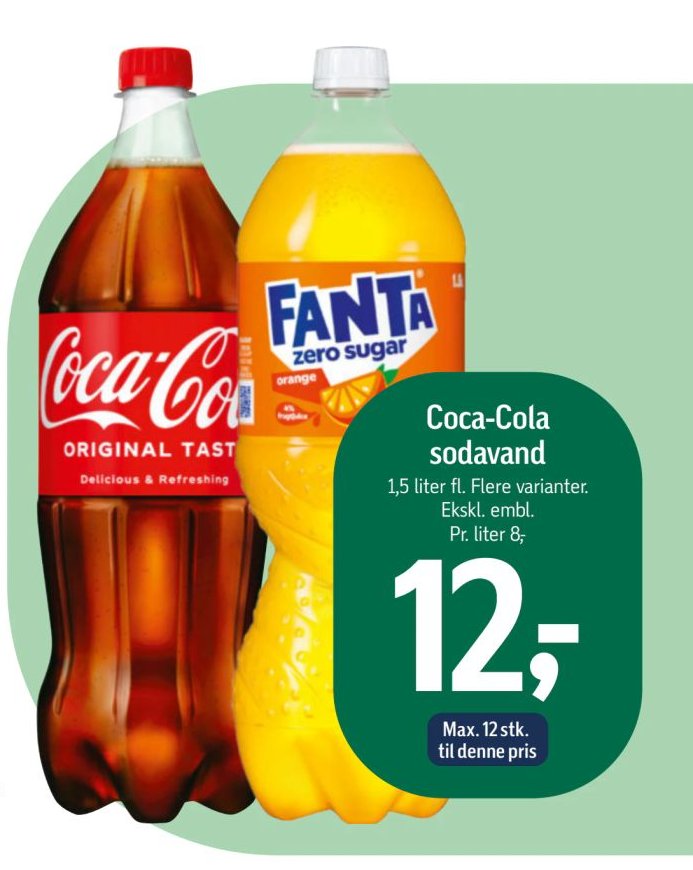 Coca-Cola sodavand – Føtex