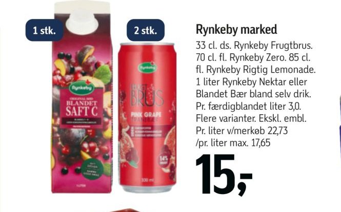 Rynkeby marked – Føtex