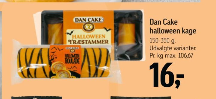Dan Cake halloween kage – Føtex