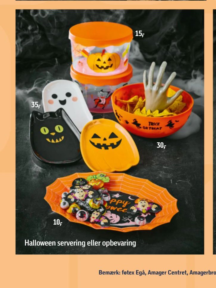 Halloween servering eller opbevaring – Føtex