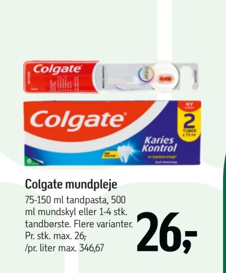 Colgate mundpleje – Føtex