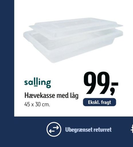 Hævekasse med låg – Føtex