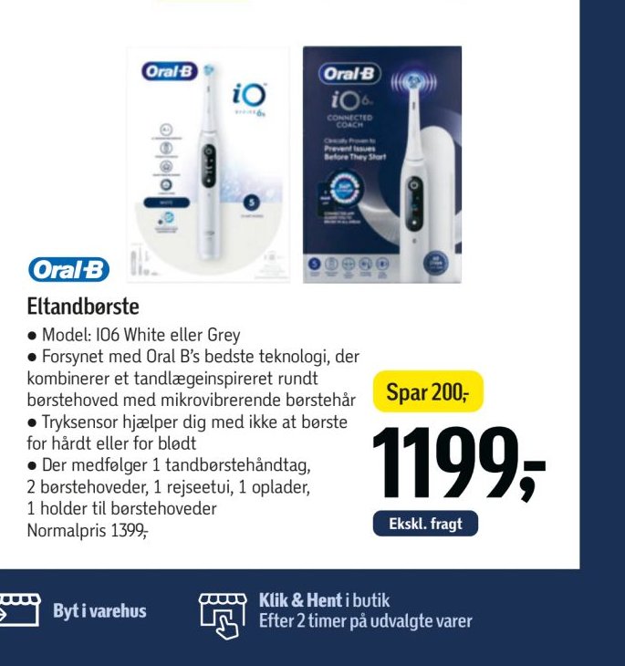 Oral-B Eltandbørste – Føtex