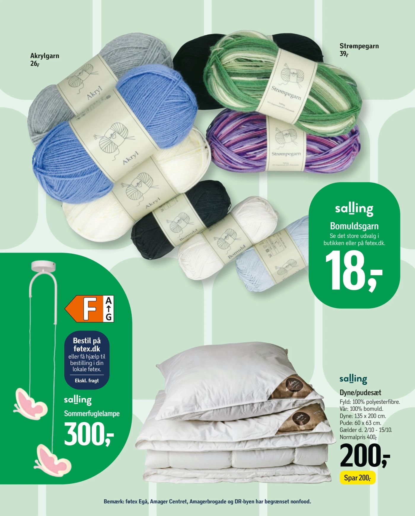 Strømpegarn – Føtex