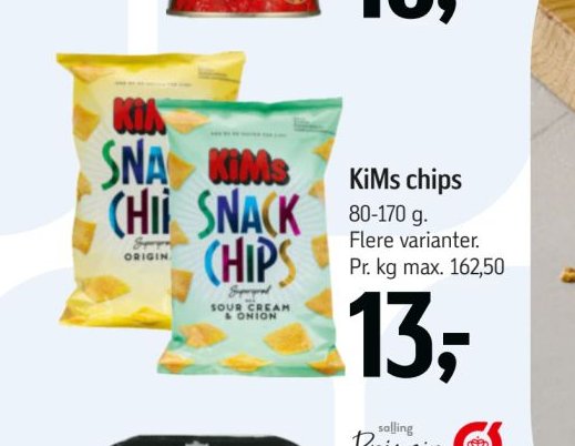 KiMs chips – Føtex