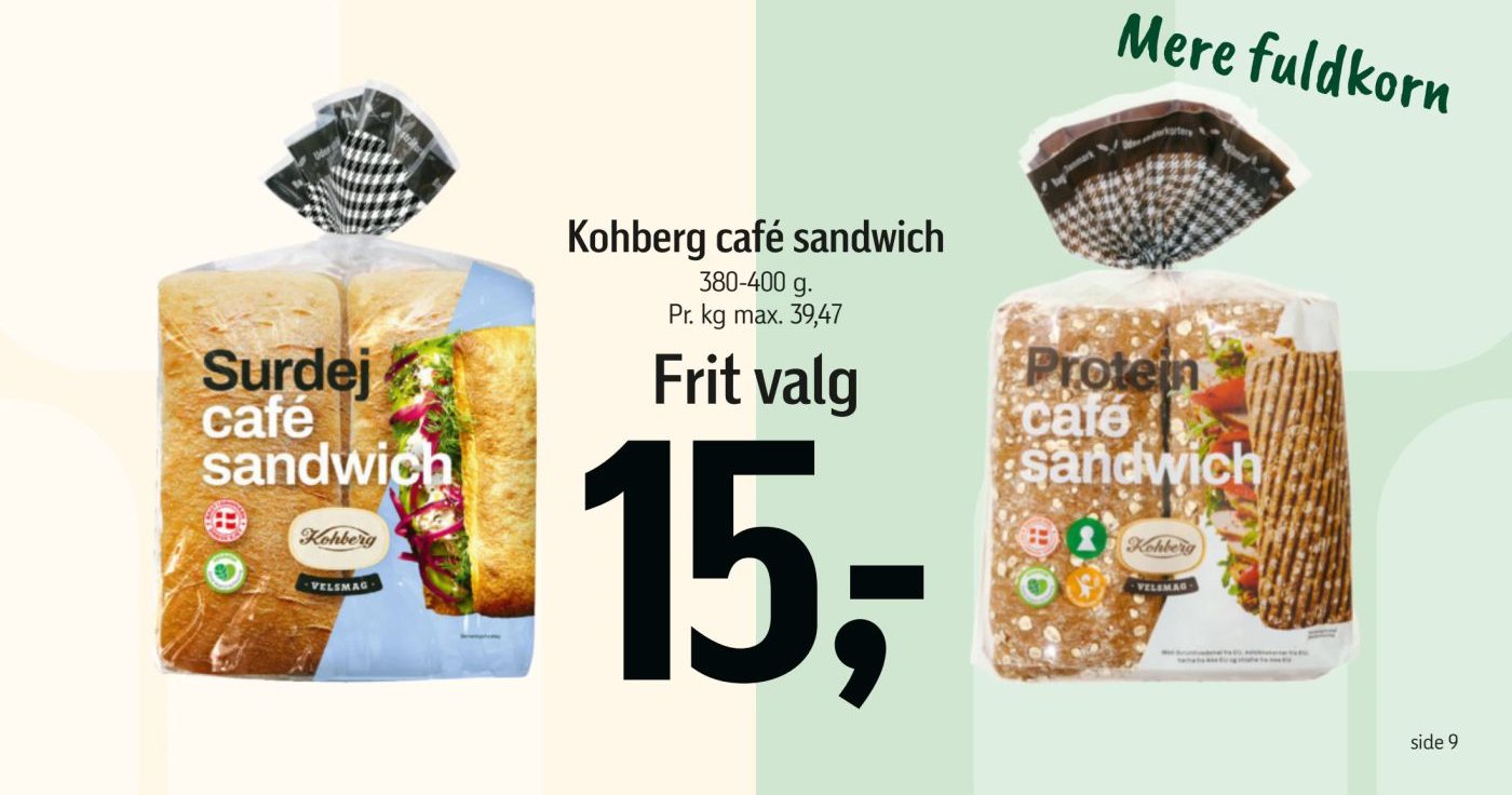 Kohberg café sandwich – Føtex