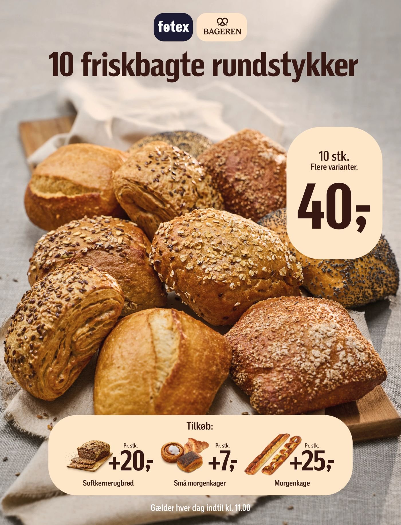 10 stk. Flere varianter. – Føtex