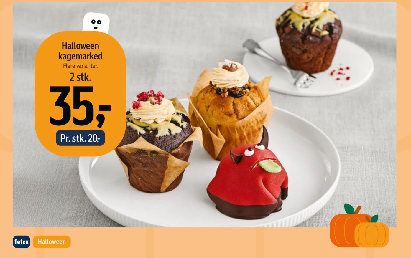 Halloween kagemarked – Føtex